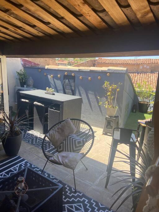Appartement Duplex Toit Terrasse Apt Exterior foto